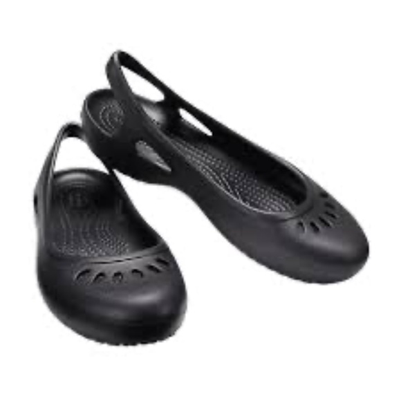 CROCS Malindi Ballet Slingback Slip On Flat Sandals - Picture 1 of 8